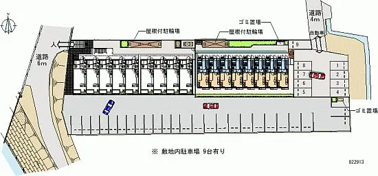 橿原市新賀町 月極駐車場
